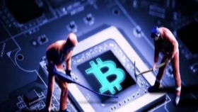An array of advanced mining rigs set up in a UK hosting facility, highlighting efficient investment strategies